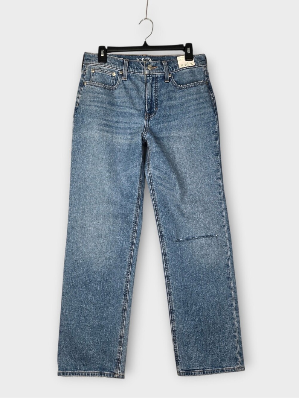 J. Crew 90s Classic Straight Leg High Rise Jean Womens Size 27 NEW